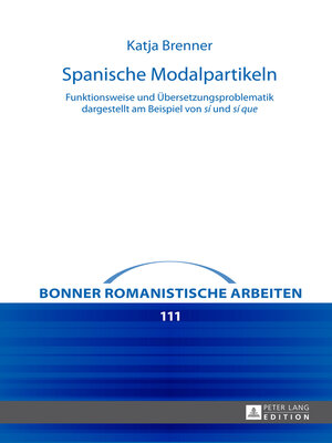 cover image of Spanische Modalpartikeln